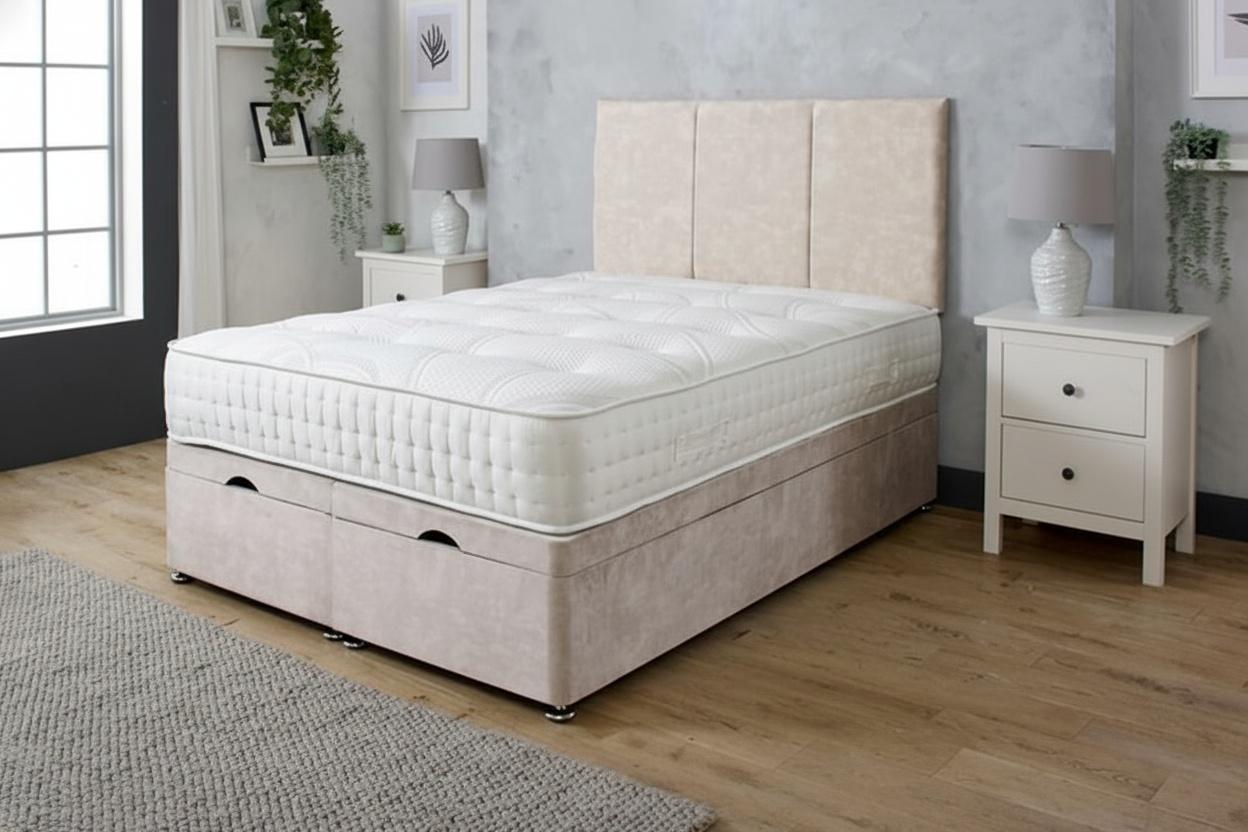 Atlas Ottoman Bed With Headboard