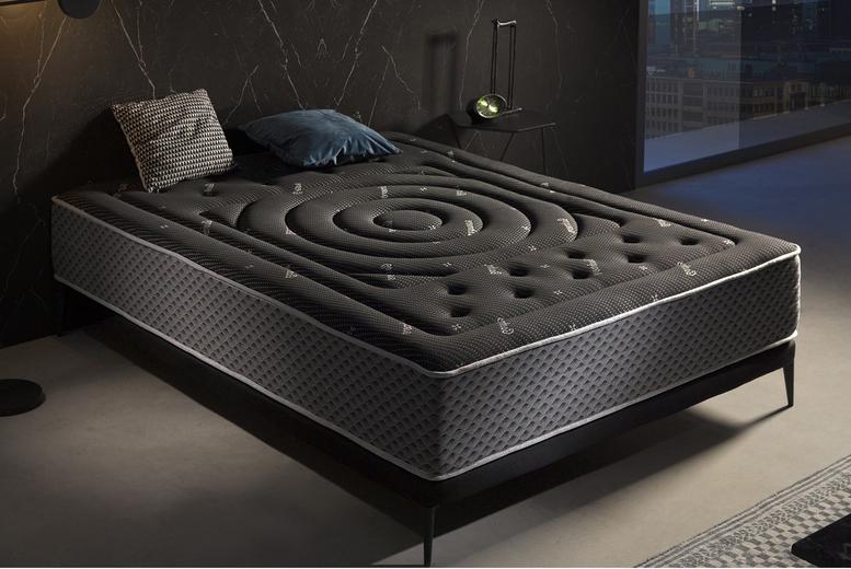 Cashmere Black 12-Zone Memory Foam Mattress - Multiple Sizes