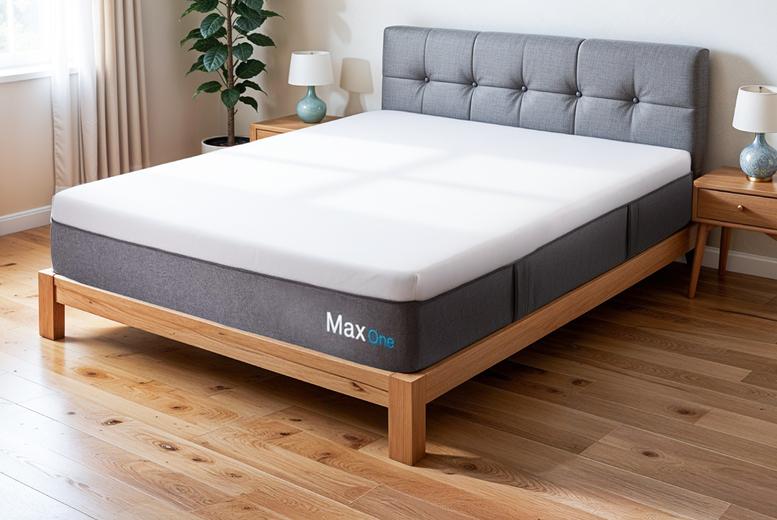Max One Orthopaedic Memory Foam Mattress - Pressure Relief & Cooling In 4 Sizes