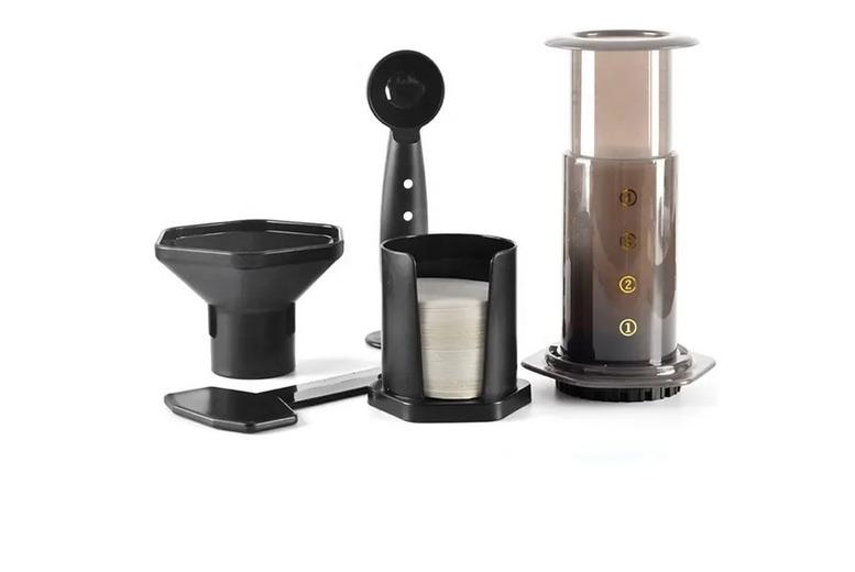 Airpress Portable Coffee Press Kit - Eco-Friendly, Compact, Fast Brewing Travel Maker