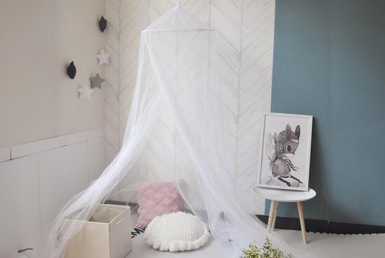 Mosquito Net Bed Canopy In 4 Colours
