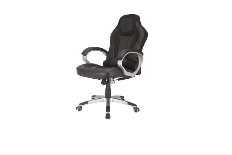 Padded Gaming Chair In Black Or Red