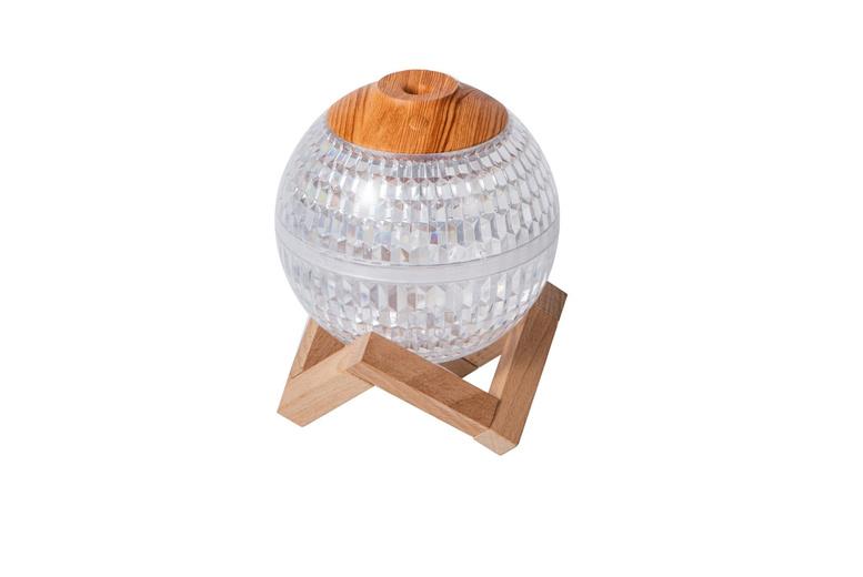 Colourful Crystal Ball Design Night Light And Humidifier