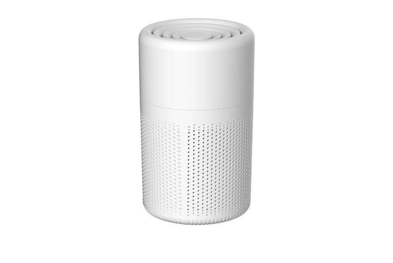 Modern White Air Purifier For Home - Single Or Double Filtration, 5W, Minimalist Design