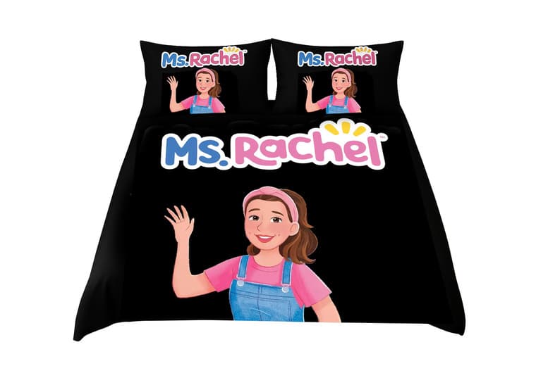 Cartoon  Kids Bedding Set - Soft Polyester, Machine Washable, 4 Sizes, 9 Playful Designs