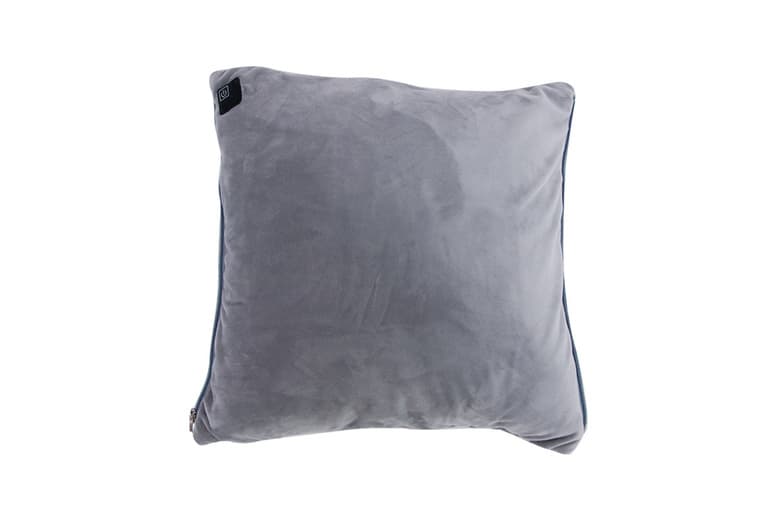 2-In-1 Ultra-Soft Flannel Heated Throw Pillow & Hand Warmer - Usb, 45X45Cm, 3 Heat Modes