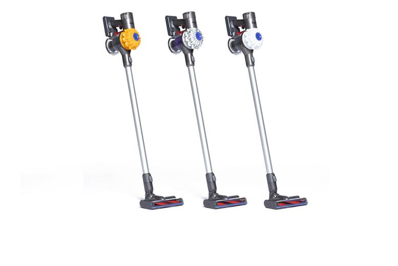 Dyson V6 Cordless Vacuum Cleaner With New Battery & Tools - Yellow, Silver Or White