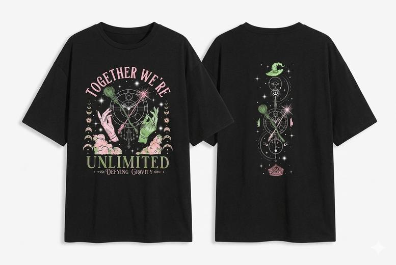 Wicked Together We'Re Unlimited Comfort Shirts - Soft 100% Cotton Tees