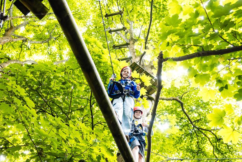 Treetop Adventure Entry For One At Squirrel'S Scramble - 10Am Weekend Slots