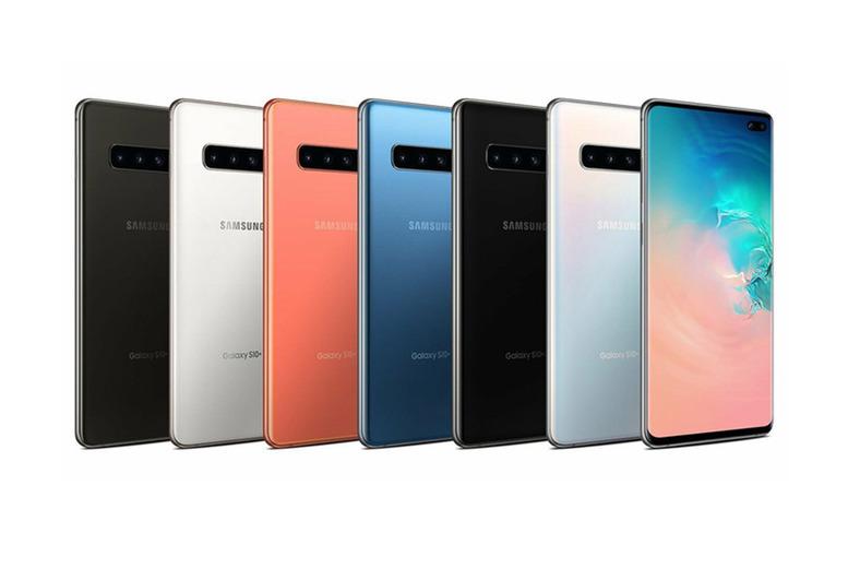 Samsung Galaxy S10 / S10+ 128Gb Smartphone - Android Mobile Phone, Infinity-O Display, Exynos 9820, Triple 12Mp Camera