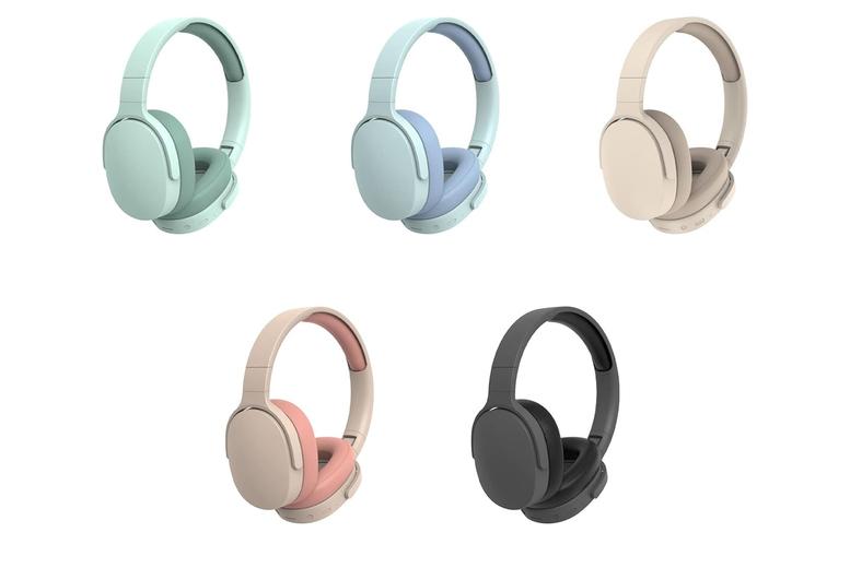 Wireless Noise Cancelling Bluetooth Headphones - Hifi Stereo Sound, 20-Hour Battery, Bluetooth 5.1, Over-Ear, New