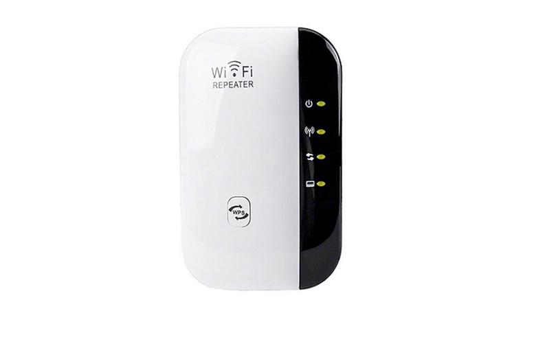 300M Plug-In Wi-Fi Booster For Gaming Setups - High-Speed, Dual Colour Options