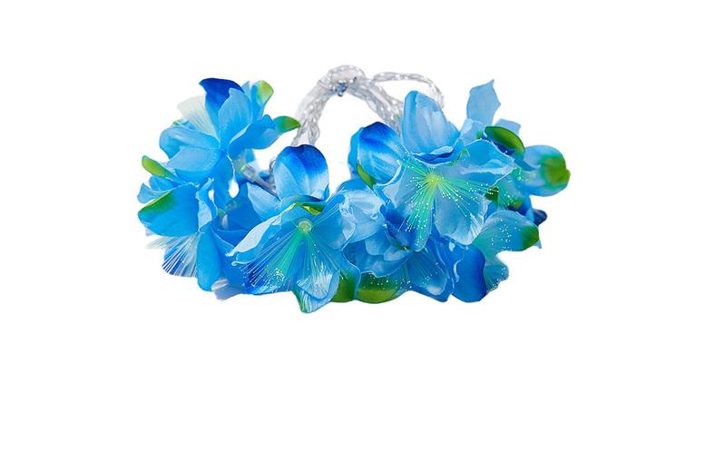 Led Battery Powered Floral String Light - 4 Colours