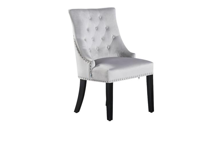 Price Drop! 1 Or 2 Velvet Cheshire Knocker Back Chairs - 4 Colours!