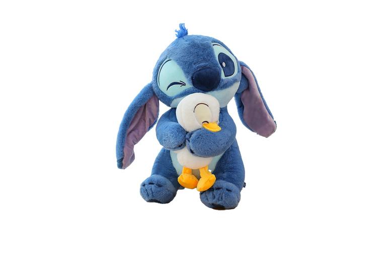 Price Drop! Cartoon  Ired Plush Hugging Duck Pillow