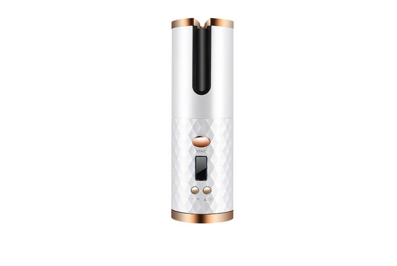 Cordless Ceramic Hair Curler - Portable, Fast Heat-Up, Salon Results | 3 Colours