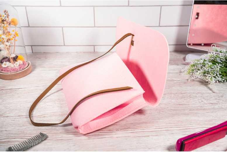 Heat-Proof Hair Straightener Mat & Travel Pouch - Universal Fit, Heat Protection, For All Hair Tools