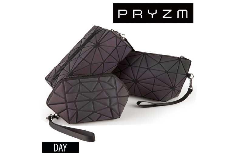 Pryzm Glow Up Makeup Bag Set - Light-Absorbing, Multipurpose, Durable Cosmetic Organiser