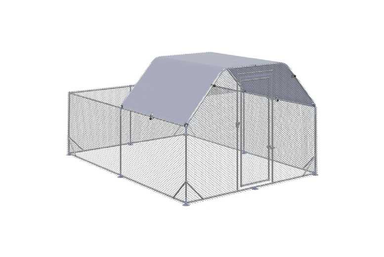 Price Drop! Large Outdoor Chicken Coop & Small Animal Enclosure - Secure Weatherproof Rabbit Hutch For 10-12 Hens, Ducks, Or Rabbits