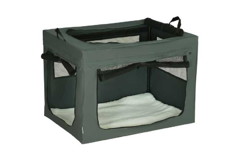 Price Drop! Medium Foldable Soft Dog Travel Crate - Portable, Multi-Door, Cosy, For Medium Breeds