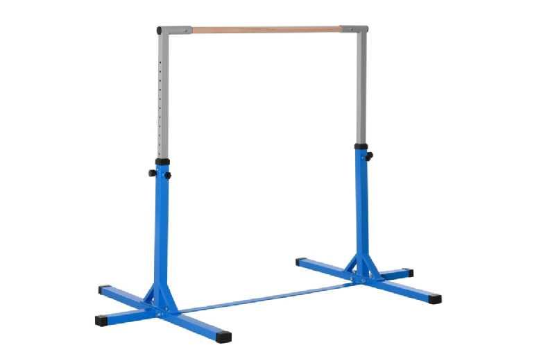 Price Drop! Homcom Adjustable Kids Gymnastics Bar - Ages 3+, Indoor Play Equipment, Safe & Sturdy Training Toy