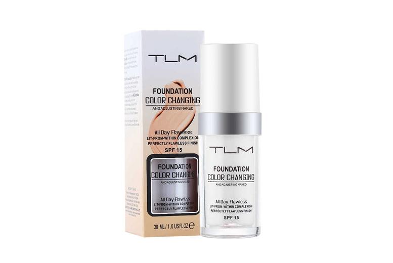 Tlm Colour Changing Liquid Foundation Spf 15 - Long-Lasting, Oil Control, Self-Adjusting Formula