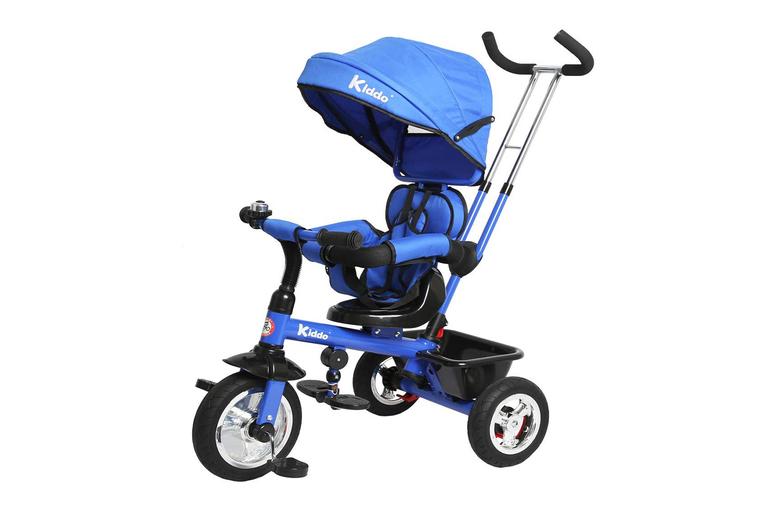 Price Drop! Kids' 4-In-1 Kiddo Smart Trike - Blue, Pink, Red Or Grey!