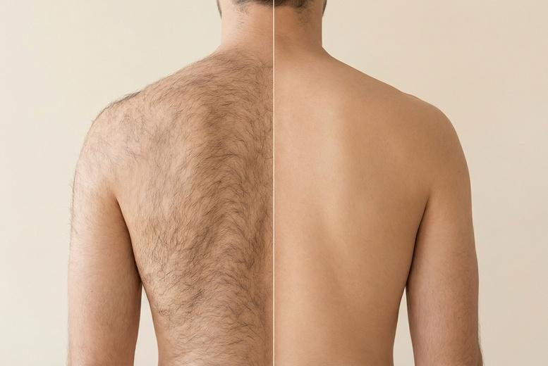 Full Front Or Full Back Male Waxing - Pink Beauty Clinic - Swords