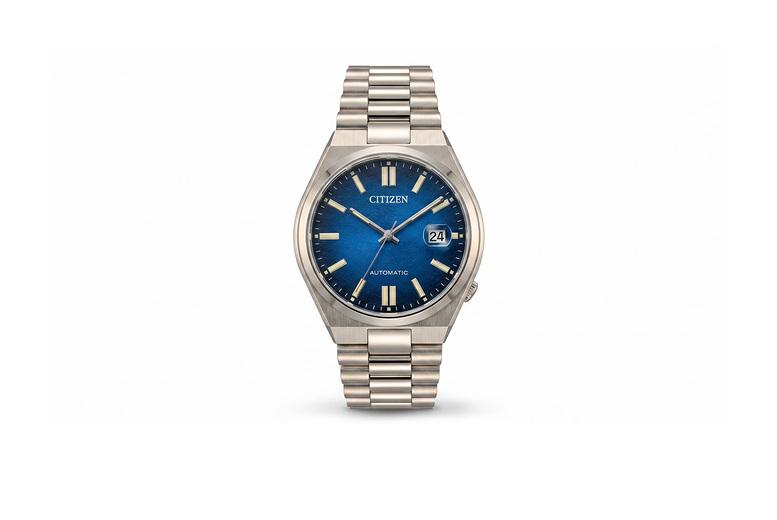 Citizen Tsuyosa Stainless Steel Blue Dial Automatic Men'S Watch 40Mm