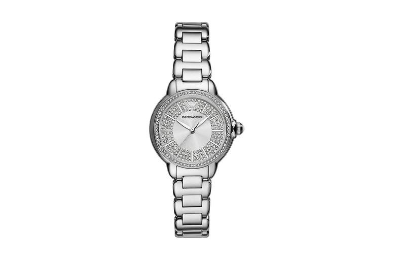 Emporio Armani Mia 32Mm Silver Dial Watch