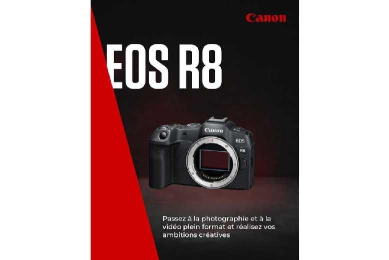Canon Eos R8 Hybrid Camera 24.2Mp Full-Frame With 4K Video & Kit