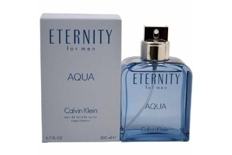 Calvin Klein Eternity Aqua Eau De Toilette For Men - Aquatic Citrus, 200Ml, Designer Fragrance