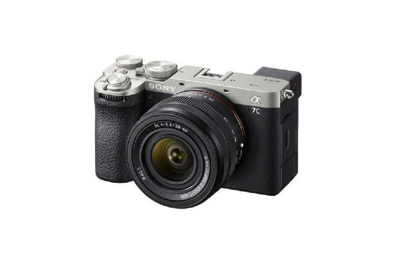 Sony A7C Ii Mirrorless Camera With 28-60Mm Lens, 33Mp Sensor, Silver