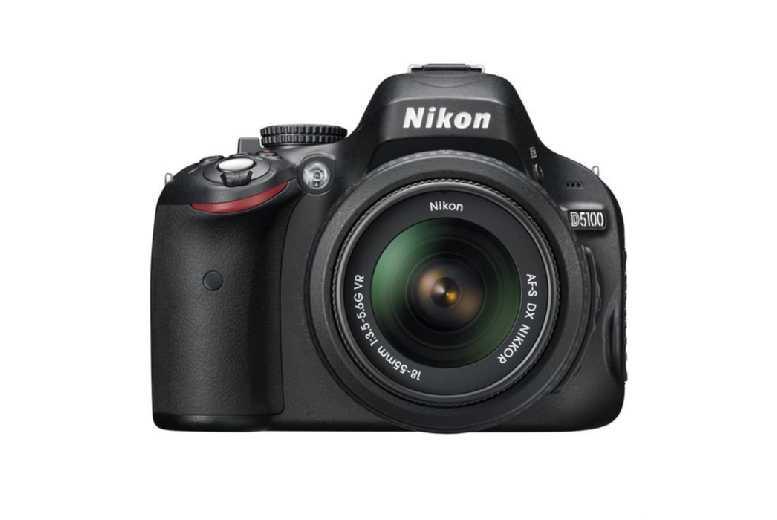 Nikon D5100 Dslr Camera With 18-55Mm Lens Kit, 16Mp Cmos Sensor, Full Hd Video