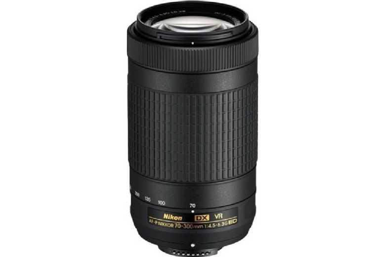 Nikon Af-P Dx 70-300Mm F/4.5-6.3G Ed Vr Telephoto Zoom Lens For Dx Cameras