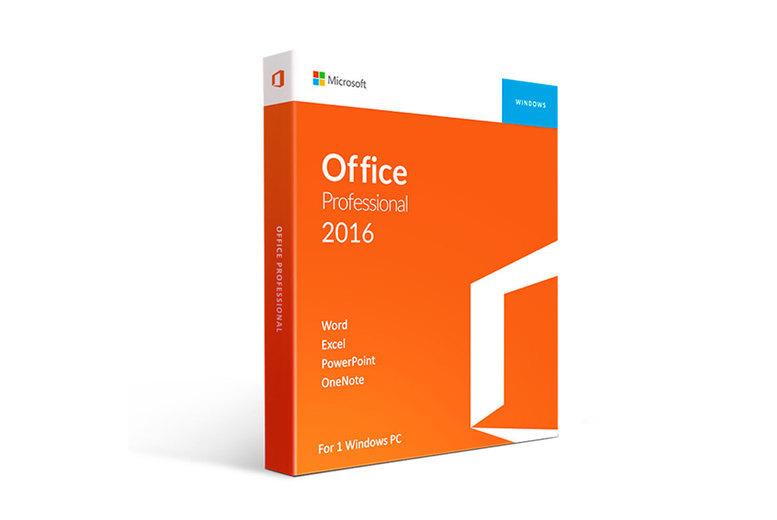 Microsoft Office 2016 Home & Student Or Professional Edition - Software License, Digital Download For Windows Pc