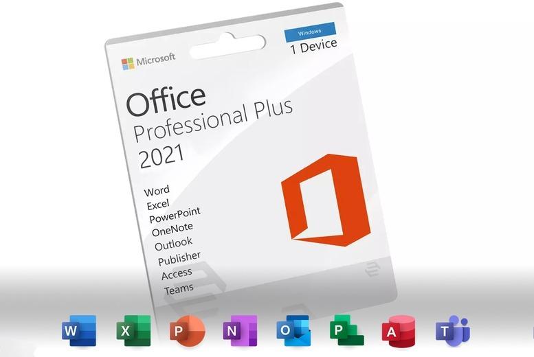 Microsoft Office Professional 2021 Software License - Digital Download For Windows