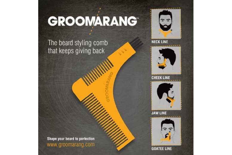 Groomarang Ultimate Beard Shaping Combs