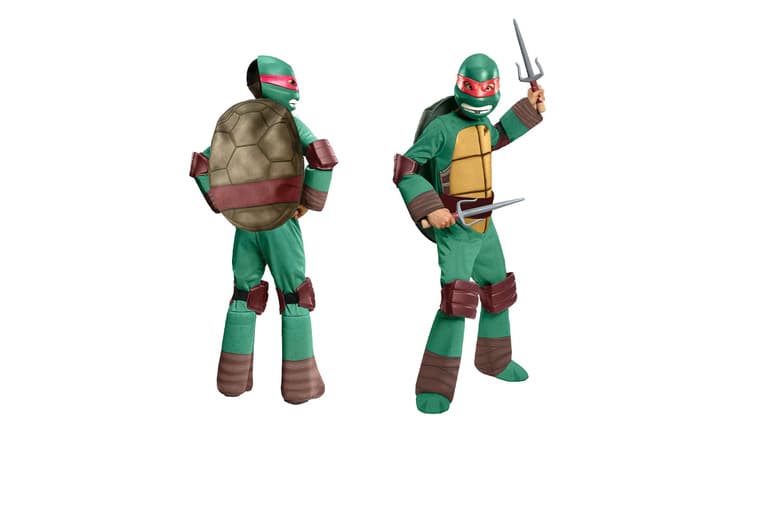 Kids Teenage Mutant Ninja Turtles Fancy Dress Costume - Hero Outfit, 3 Sizes, Halloween & Parties