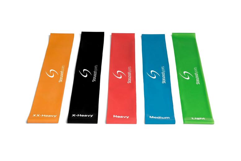 Gym Loop Resistance Bands Set - Heavy-Duty Rubber, Adjustable Resistance, Compact Home Workout