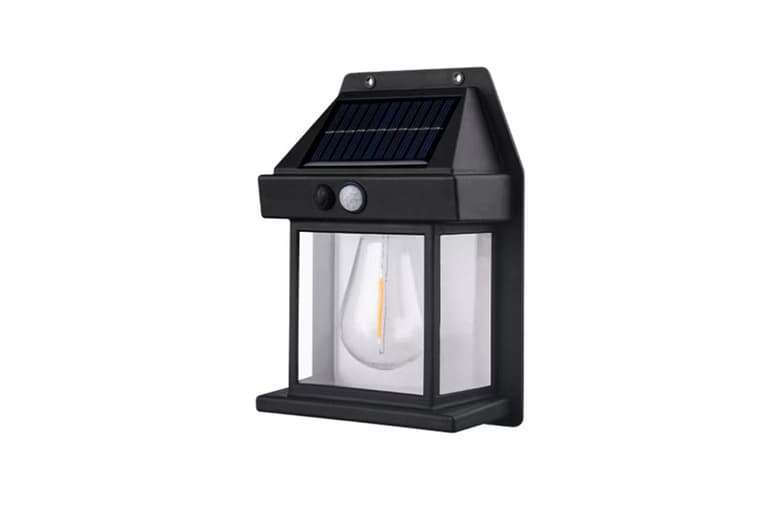 Solar Motion Sensor Wall Light - 3 Modes, 2 Colours