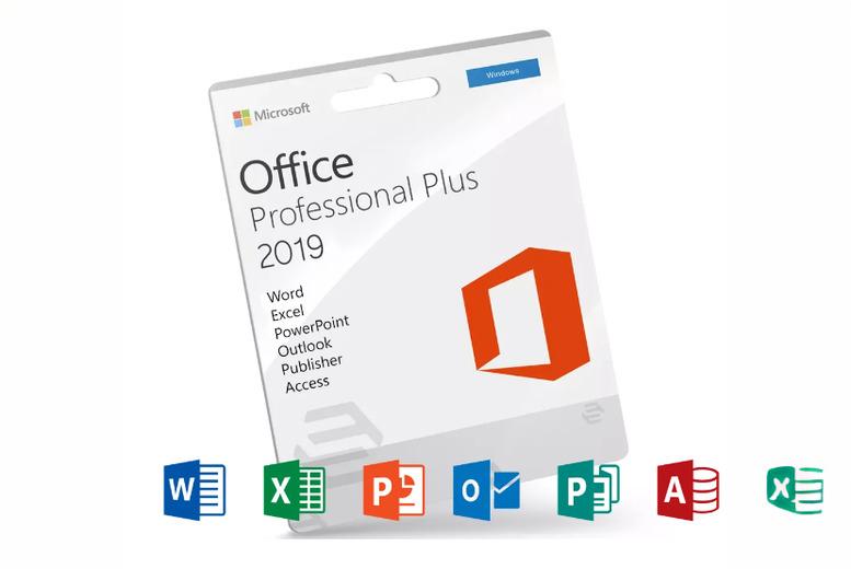 Microsoft Office 2019 Software License - Home & Student Or Professional Edition, Digital Download, Windows Compatible
