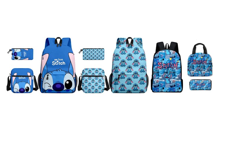 Cartoon Kid'S Adventure Backpack Set - Durable & Stylish