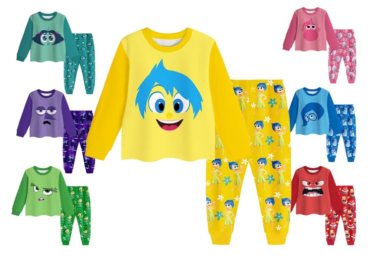 Kids' Pyjama Set - 5 Sizes & 7 Colours