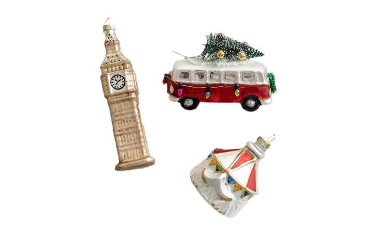 Retro Hanging Christmas Tree Ornaments - 1Pc Or Full 8Pc Set