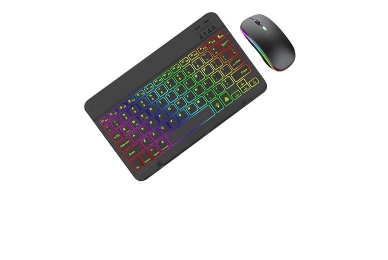 Rgb Backlit Wireless Keyboard And Mouse Set - 2 Colours