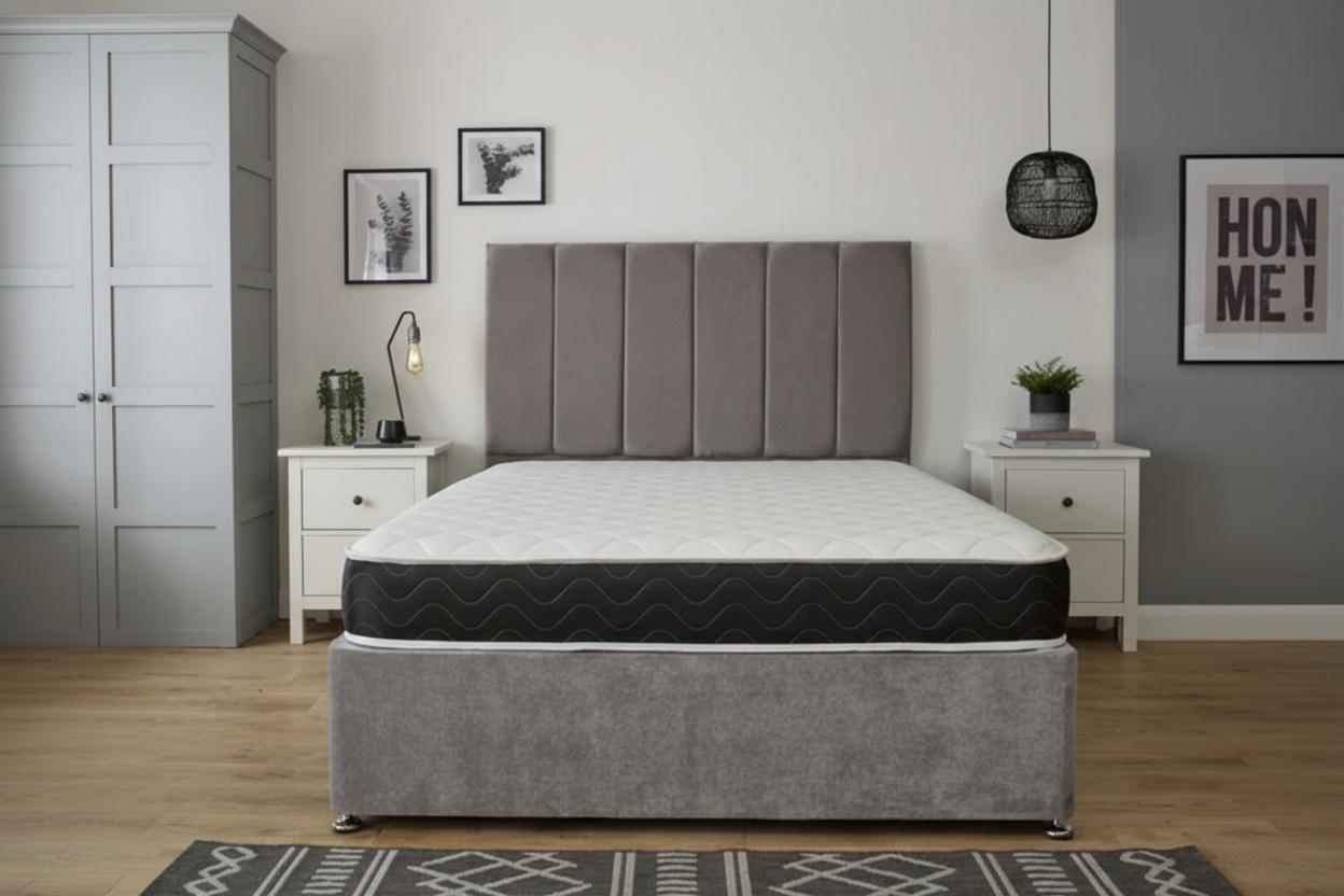Memory Foam Mattress With Ergonomic Support & Cooling Comfort - All Sizes