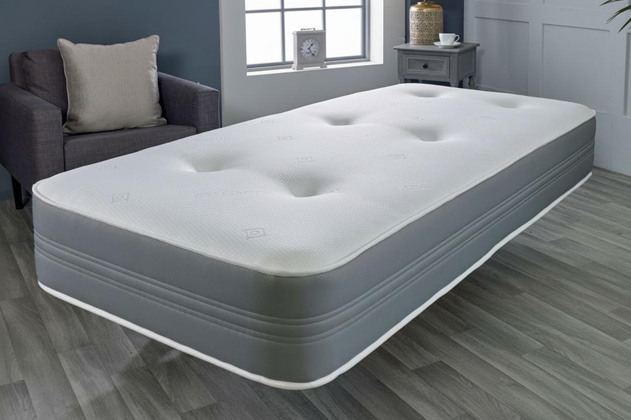 Ergonomic Memory Foam Mattress - Pressure Relief & Cooling, 4 Sizes