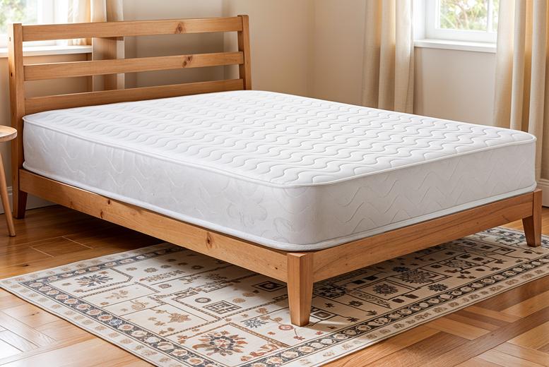 Orthopaedic Memory Foam & Spring Mattress - Pressure Relief, 4 Sizes