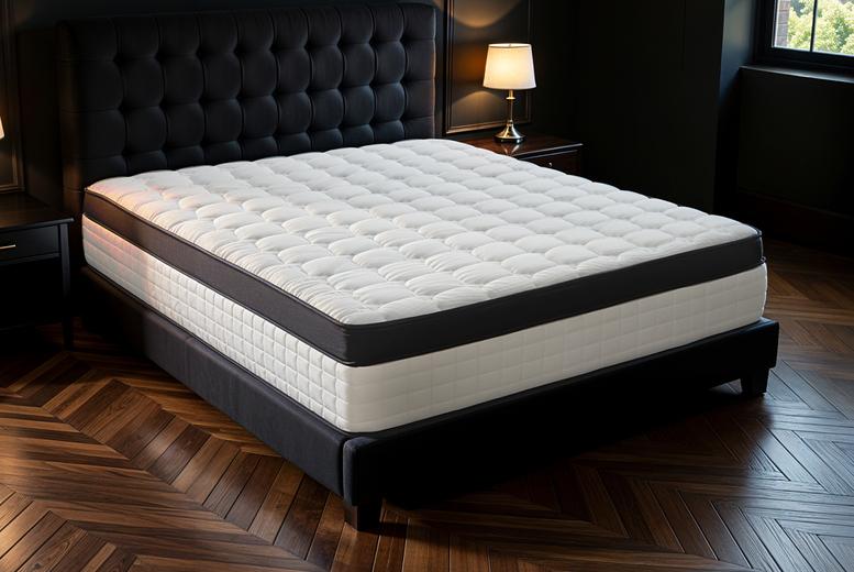 Thermo-Regulating Memory Foam Mattress - Ergonomic, Cooling, 5 Sizes
